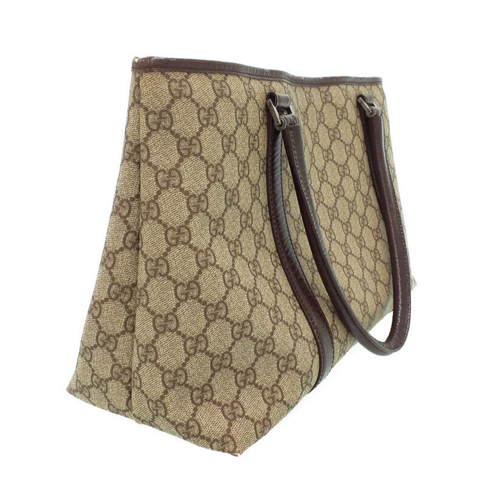 Gucci GG Supreme Canvas Tote Brown - Picture 2 of 9